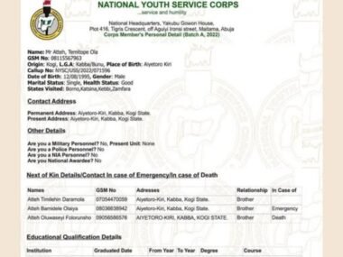 What Is Green Card In Nysc
