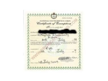 What Is NYSC Exemption Letter?
